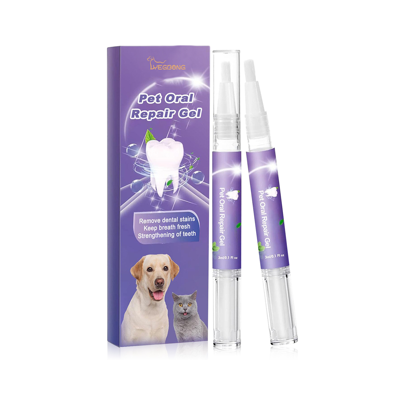 Pet Oral Repair Gel Puppy Tart - đánh giá và giá Teeth Whitening Mouthwash